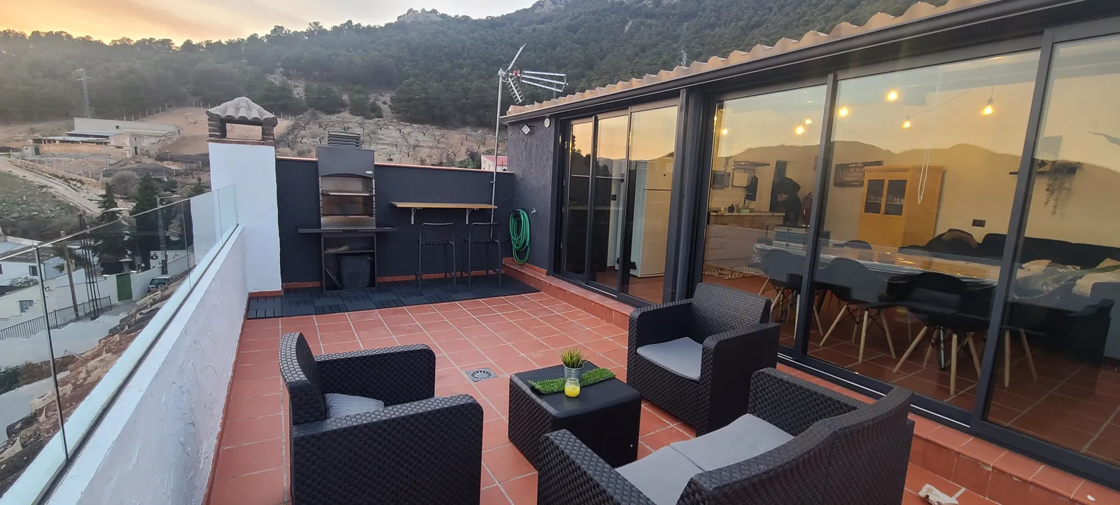 Espacio amplio en el salón